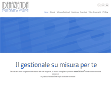Tablet Screenshot of idea-azienda.eu